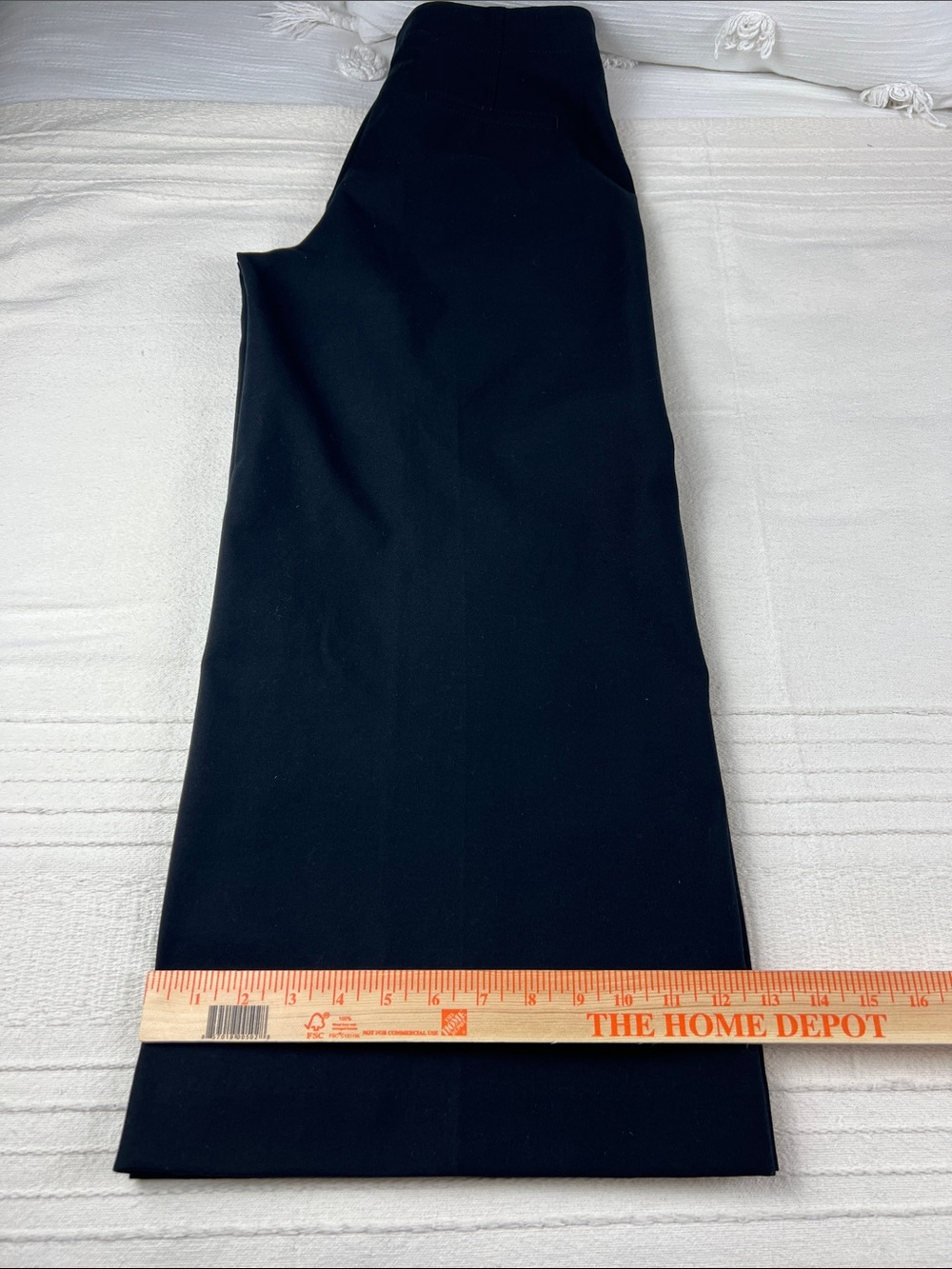 Ann Taylor Black Wide-Leg Dress Pants - Picture 12 of 13